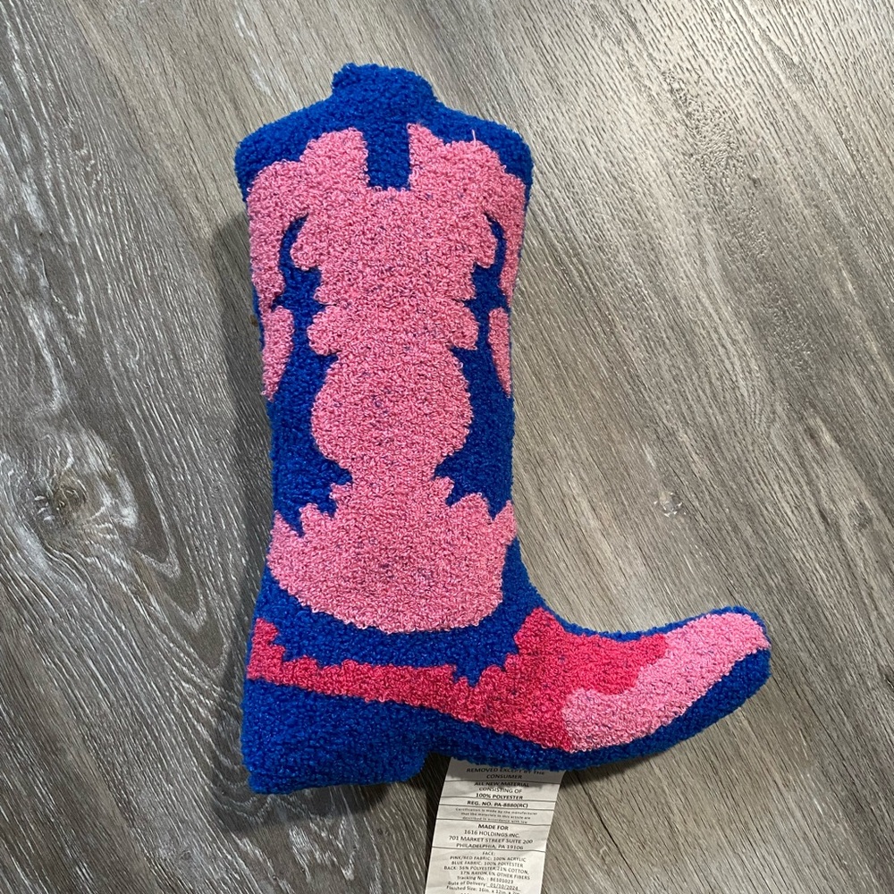 Boot shaped Pillow CUTE